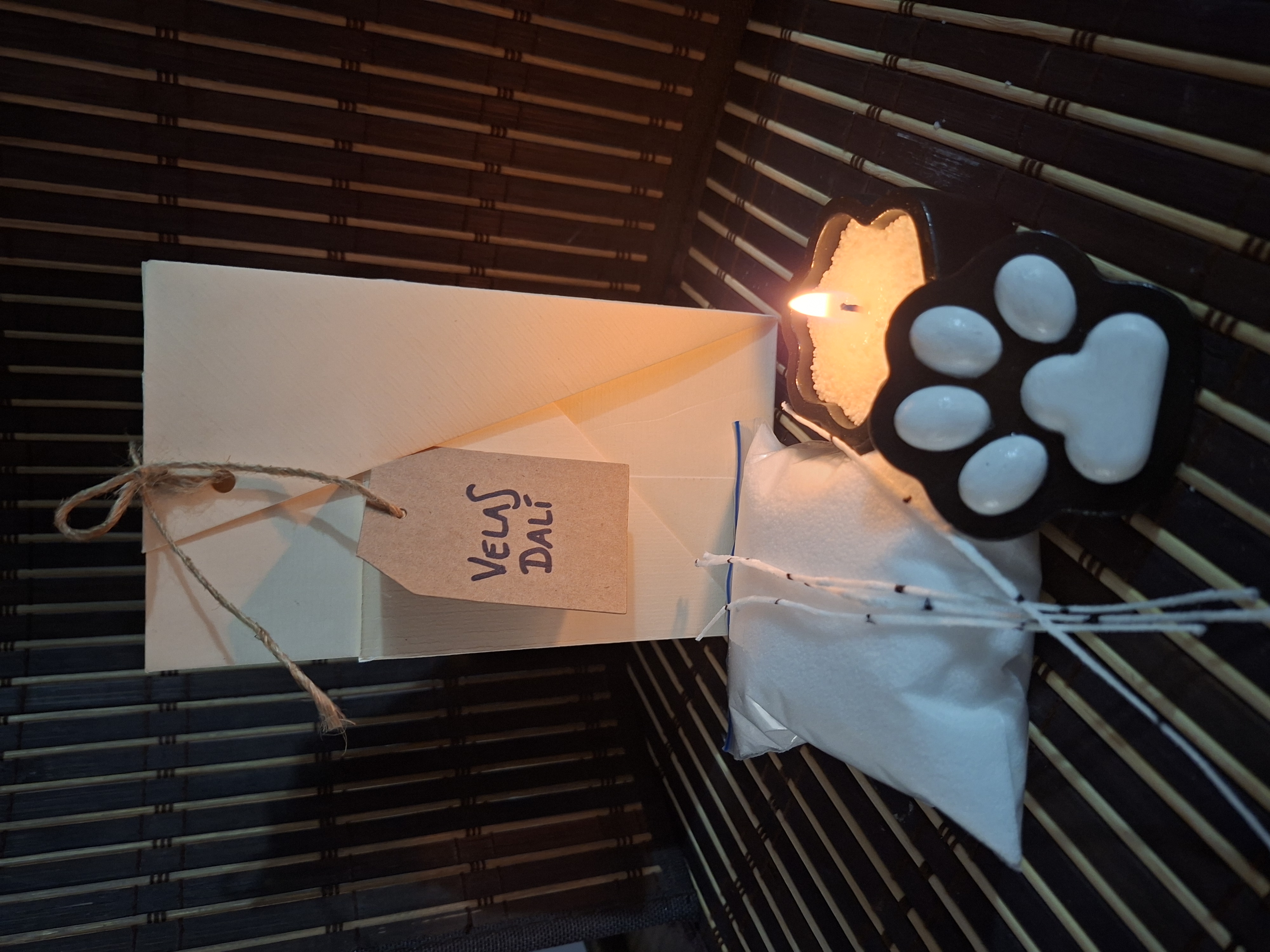 Vela Huella Perrito